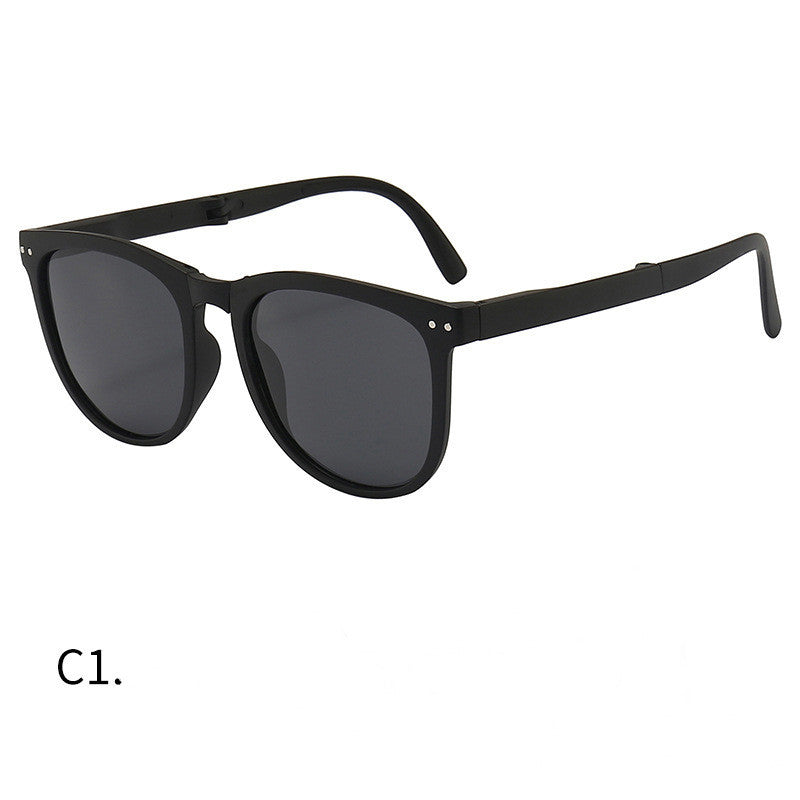 Trendy Women’s Foldable Polarized Sunglasses – TR Frame