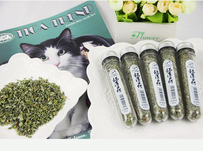 Natural Catnip Leaves Treats for Cats