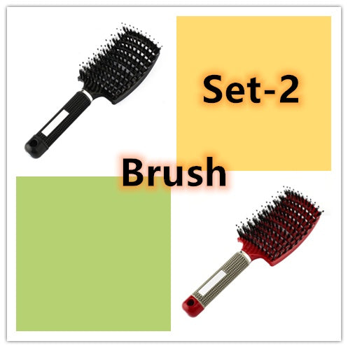 Women's Detangler Hair Brush – Anti-Klit Scalp Massage Comb