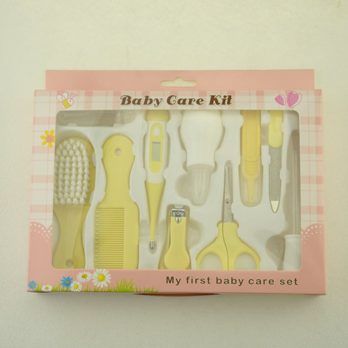 Maternal & Infant Care Set – Thermometer, Nasal Care & 10-Piece Baby Manicure Nail Clipper Kit