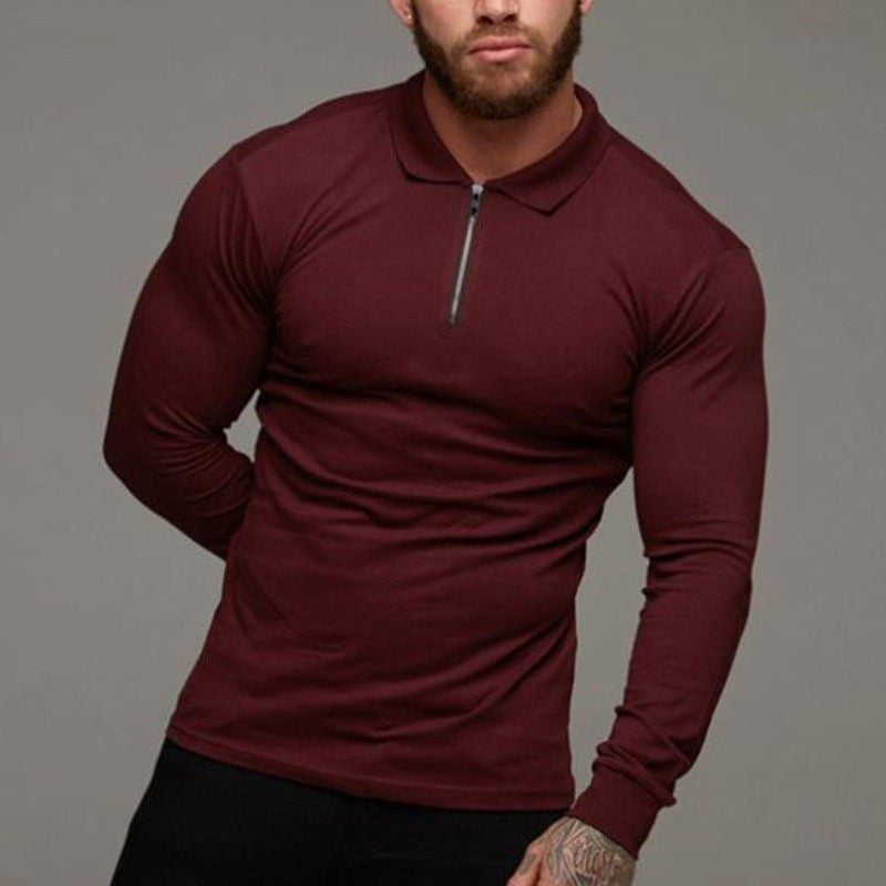 Men’s Long Sleeve Polo Shirt
