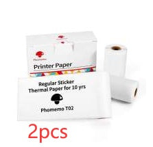 Portable Mini Thermal Label & Photo Printer | Bluetooth-Compatible | Price Tag & Student Study Aid Printer
