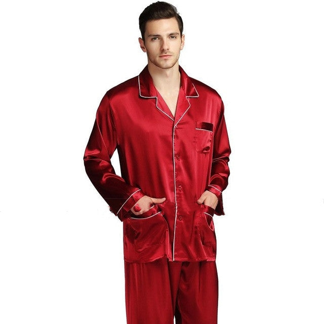 Men’s Winter Pajama Set – Warm Homewear & Nightwear