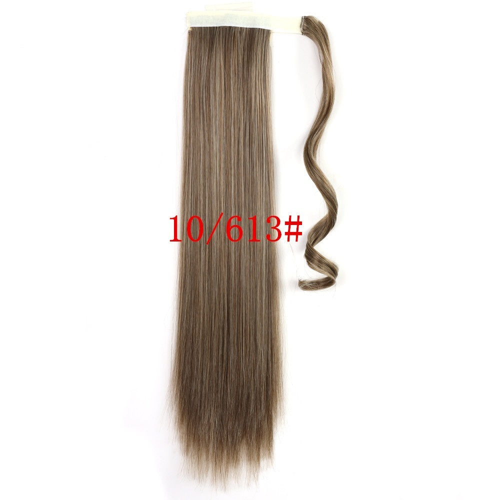 Long Straight Clip-In Ponytail Hair Extension – Heat Resistant