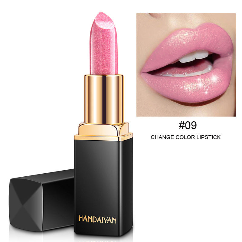 Shiny Metallic Lipstick – Pearlescent Color Changing Lipstick