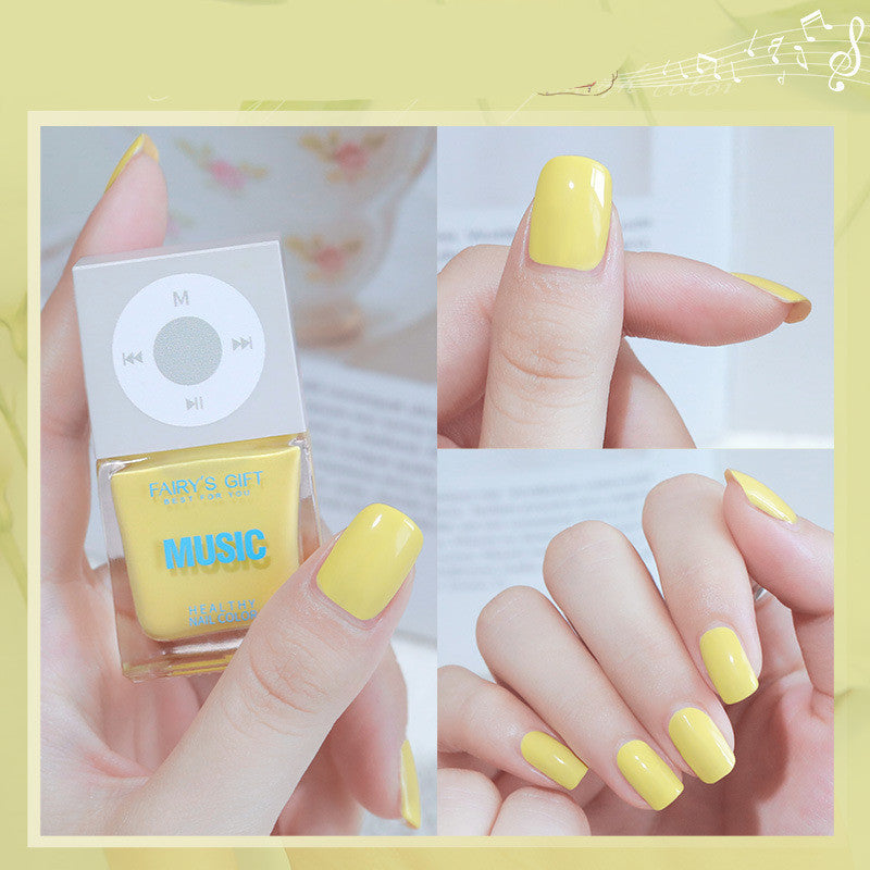 Cherry Color Nail Polish – Odorless, Baking-Free & Long-Lasting Non-Peelable Formula