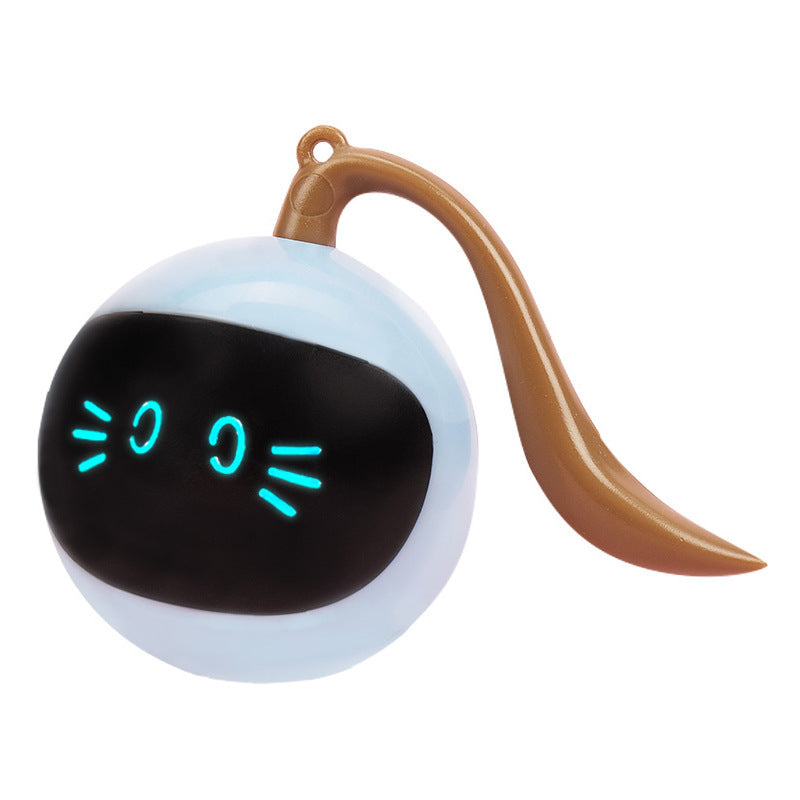 LED Rotating Interactive Pet Ball