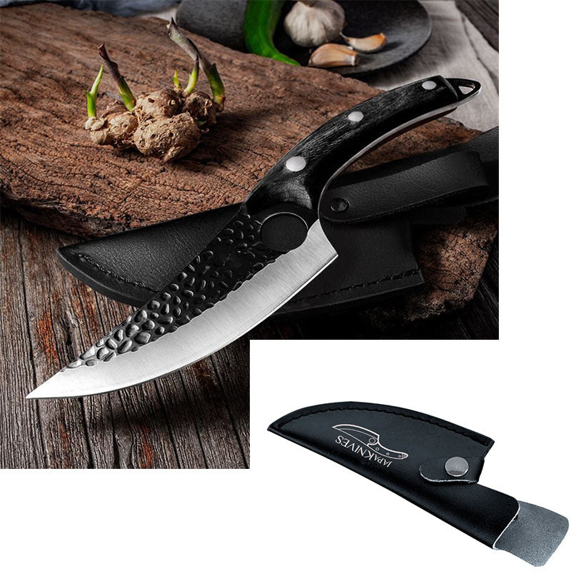 "Butcher Knife for Slaughter, Skinning, and Boning Meat – Ideal for Cutting Pigs"