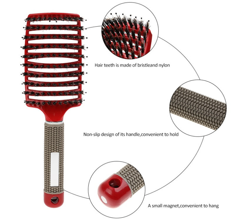 Women's Detangler Hair Brush – Anti-Klit Scalp Massage Comb