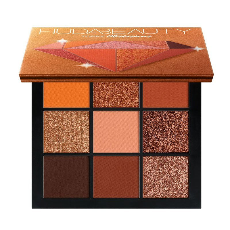 18-Color Eyeshadow Palette – Matte & Pearlescent Earth Tones