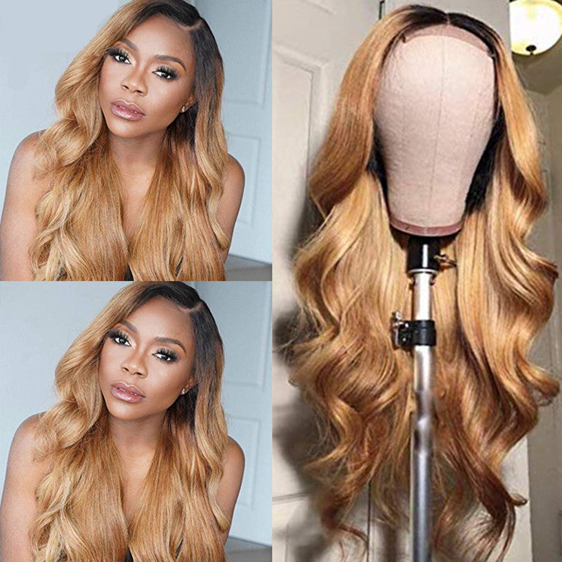 European & American Long Curly Wig for Women