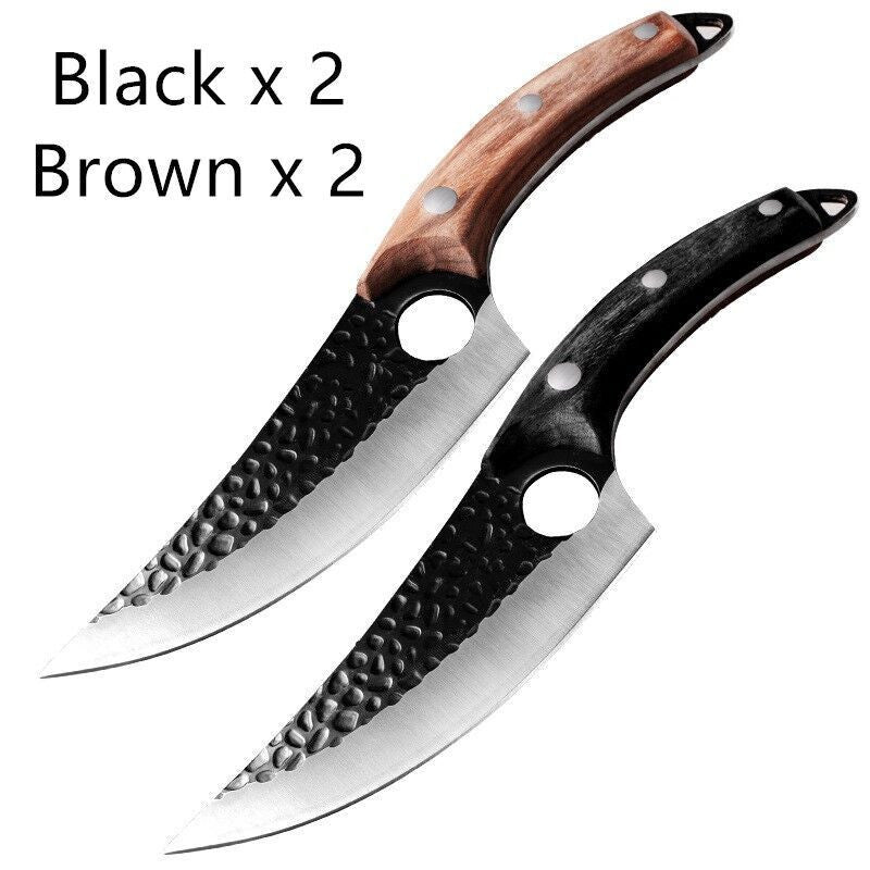 "Butcher Knife for Slaughter, Skinning, and Boning Meat – Ideal for Cutting Pigs"