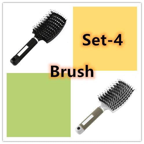 Women's Detangler Hair Brush – Anti-Klit Scalp Massage Comb