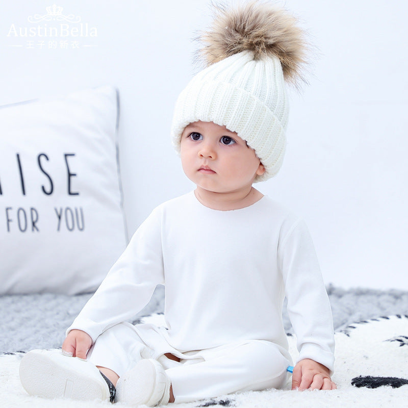 "Baby Pajamas Cotton Climbing Romper Sleepwear"