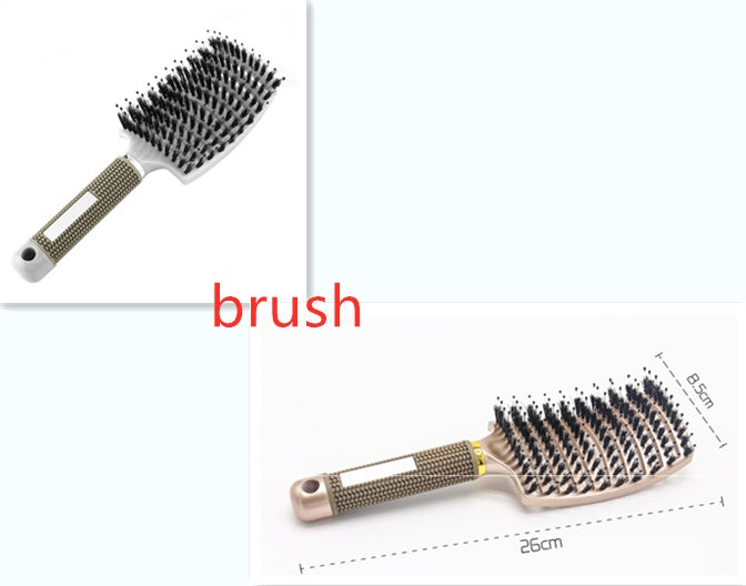 Women's Detangler Hair Brush – Anti-Klit Scalp Massage Comb