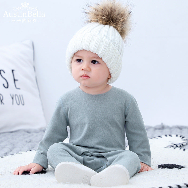 "Baby Pajamas Cotton Climbing Romper Sleepwear"