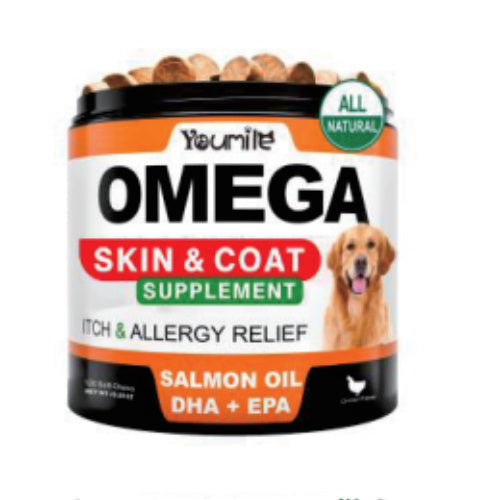 Fish Oil Chews for Dogs – Skin, Coat & Immune Health Support
