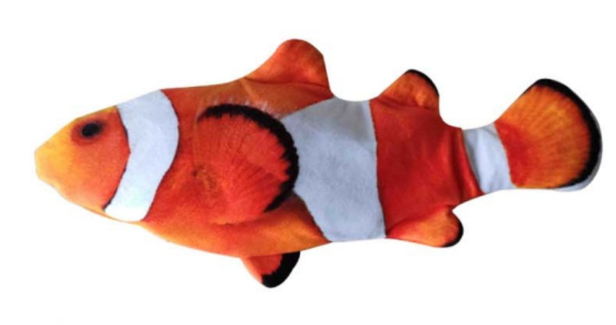 Electric Jumping Fish Cat Toy (Without Catnip) – Realistic Simulation Plush Pet Toy