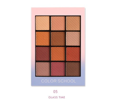 HOLD LIVE 12-Color Matte & Glitter Eyeshadow Palette