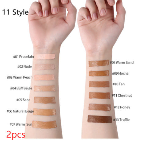 "Liquid Foundation Oil Control Concealer Makeup Base"