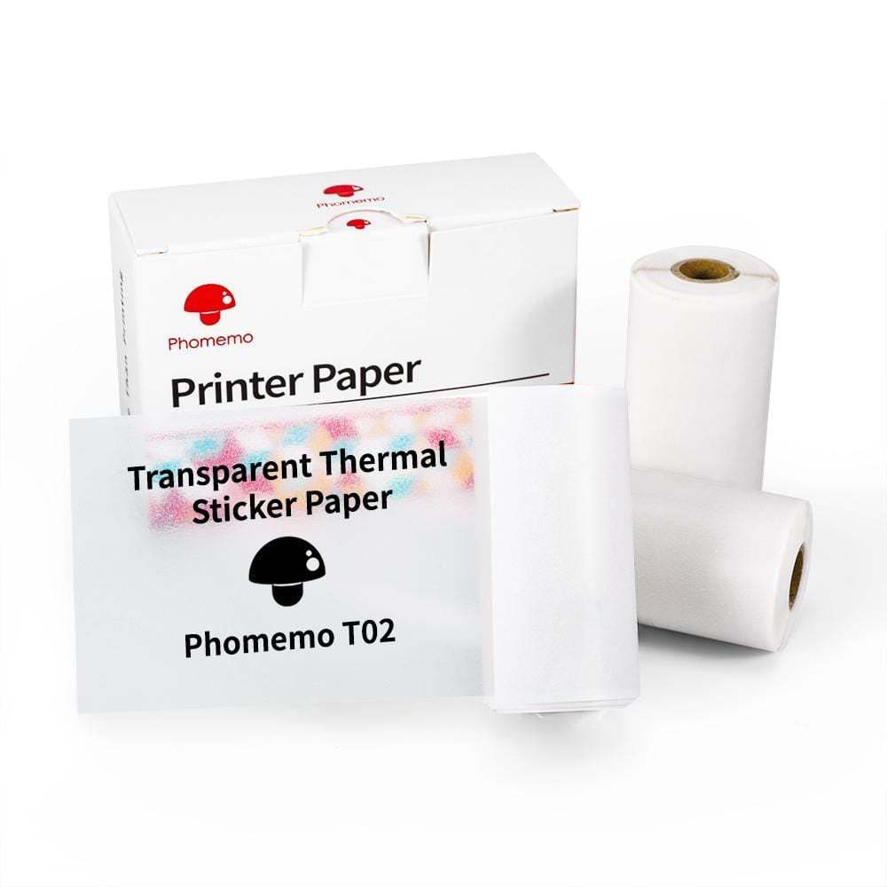 Portable Mini Thermal Label & Photo Printer | Bluetooth-Compatible | Price Tag & Student Study Aid Printer