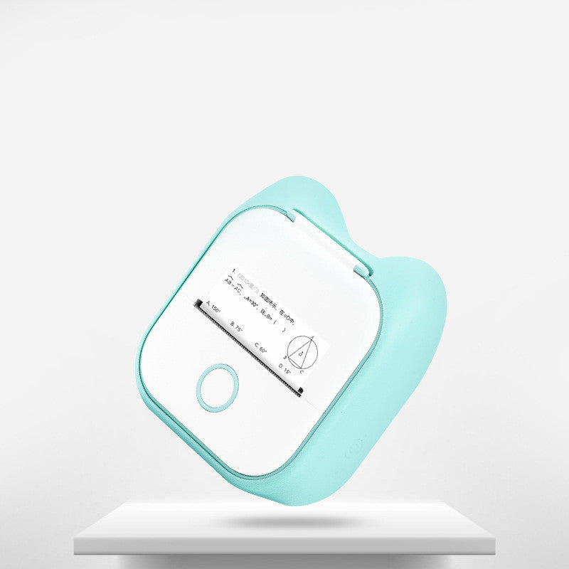 Portable Mini Thermal Label & Photo Printer | Bluetooth-Compatible | Price Tag & Student Study Aid Printer