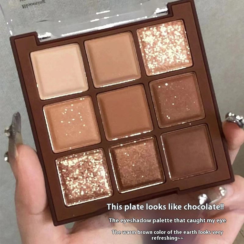 Acrylic Eyeshadow Palette – 9 Colors Fashion Personality