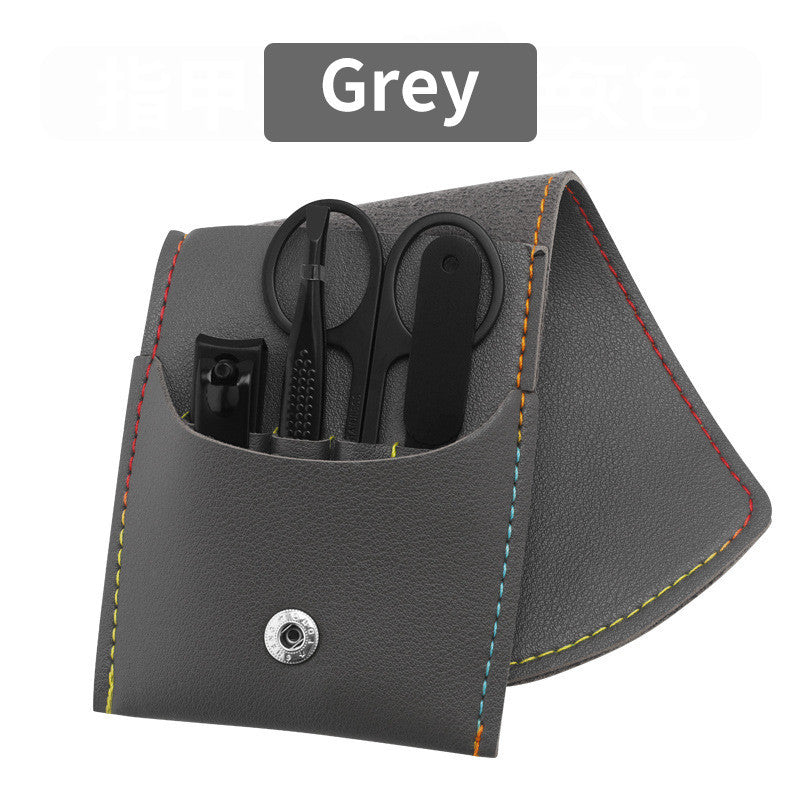 16pcs Nail Grooming Kit – Clippers, Trimmers, Ear Pick & Manicure/Pedicure Tools Set with Storage Bag