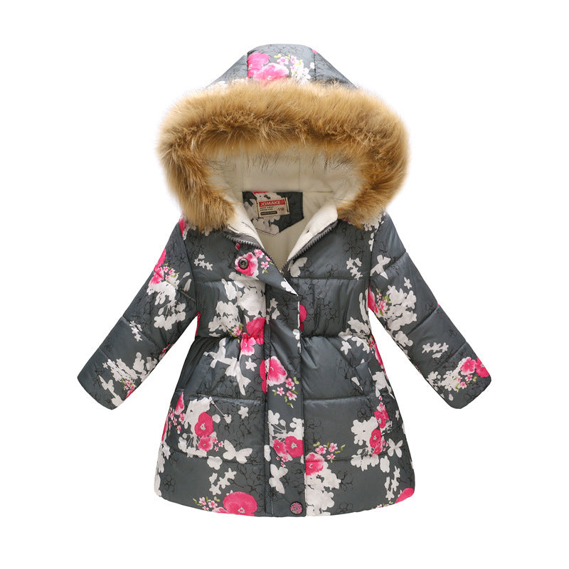 Kids’ Winter Cotton Padded Jacket – Warm Outerwear
