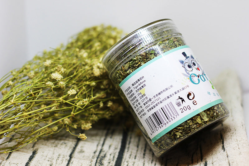 Catnip Tea Powder – 280ML Hairball Control & Digestive Support for Cats