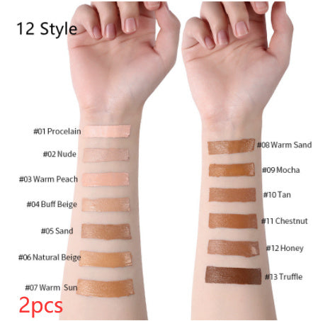 "Liquid Foundation Oil Control Concealer Makeup Base"