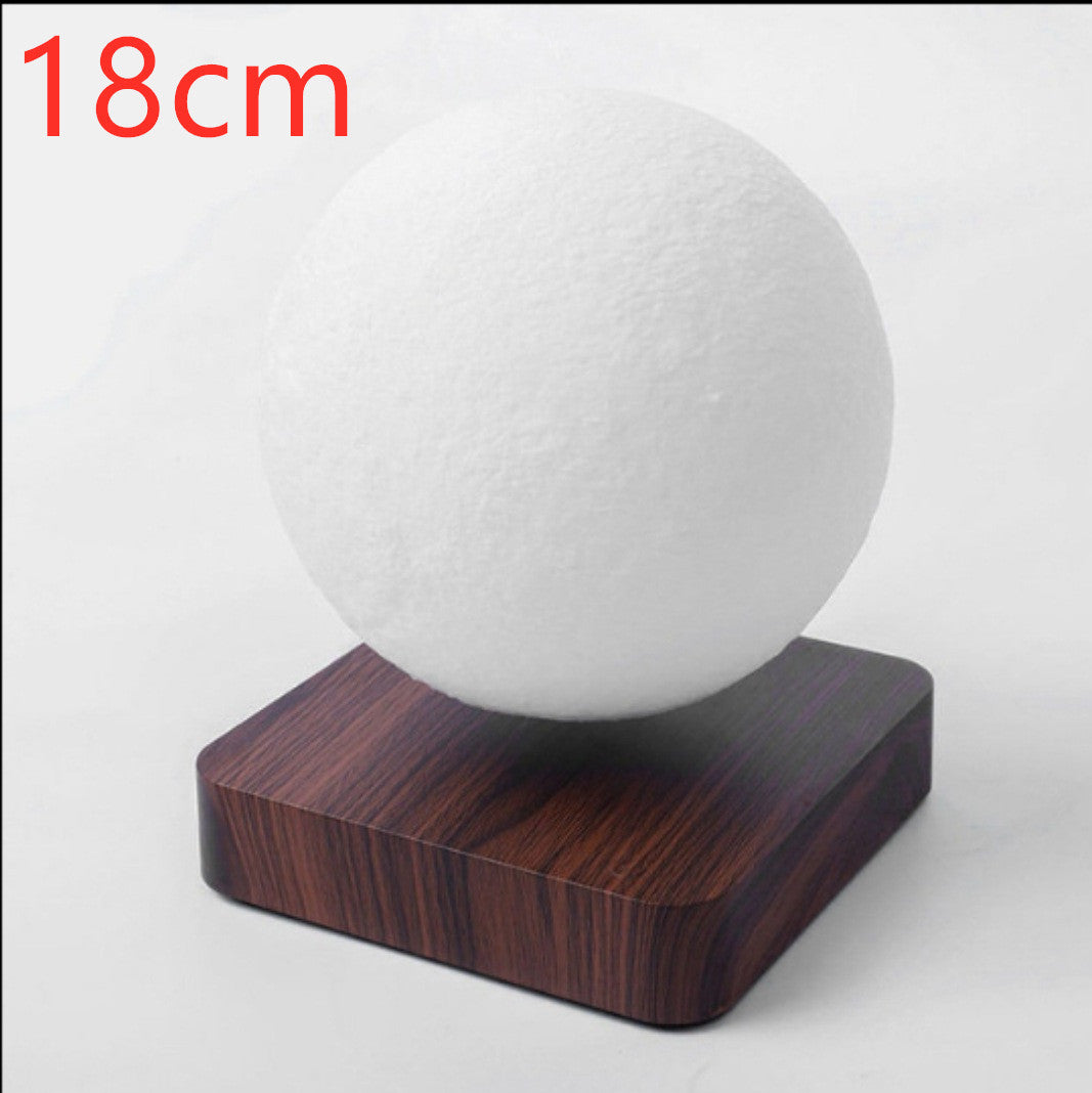 Levitating Moon Lamp – 3D Printed Floating Night Light with Magnetic Base