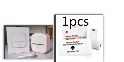 Portable Mini Thermal Label & Photo Printer | Bluetooth-Compatible | Price Tag & Student Study Aid Printer