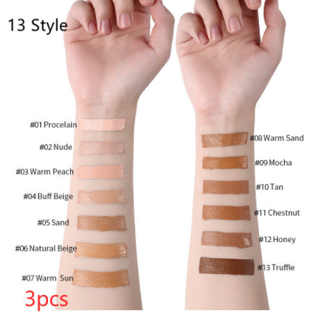 "Liquid Foundation Oil Control Concealer Makeup Base"