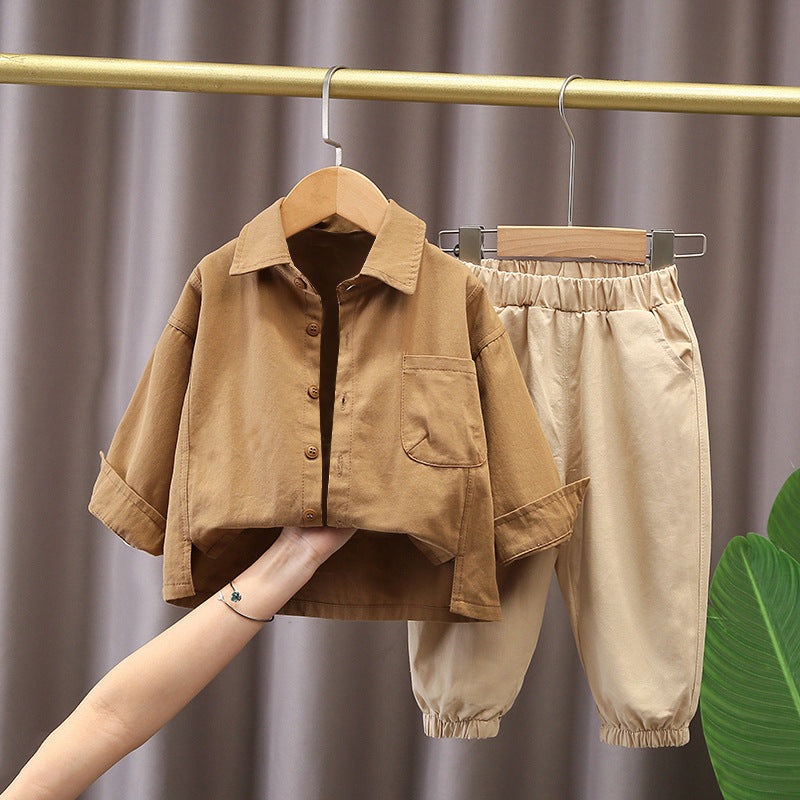 Boys Spring 3-Piece Long Sleeve Suit