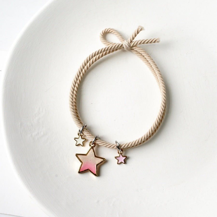 Star Hair Ring – Cute Girl Hair Tie Accessory