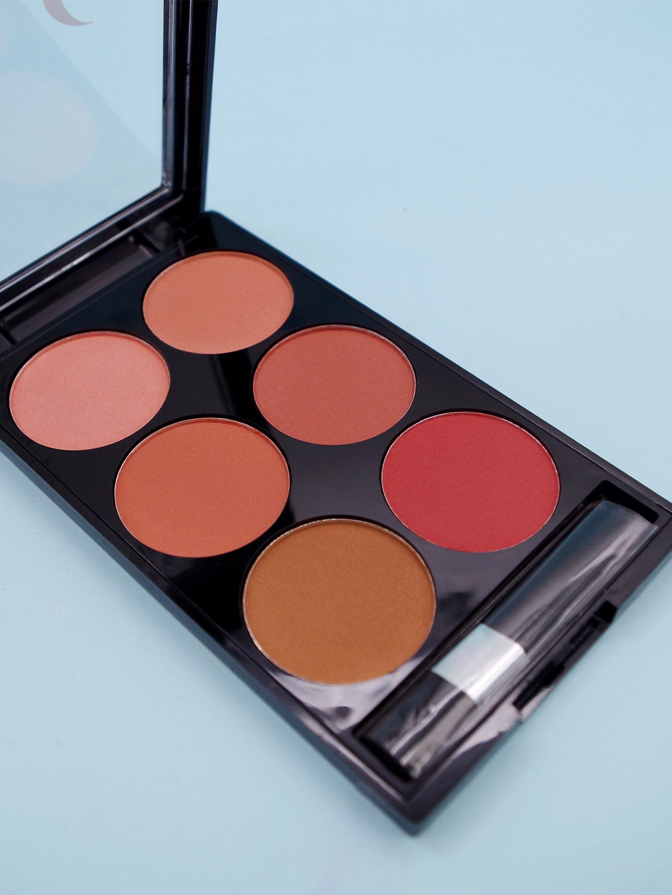 "Multi-Color Six Shade Blush Palette Face Makeup"