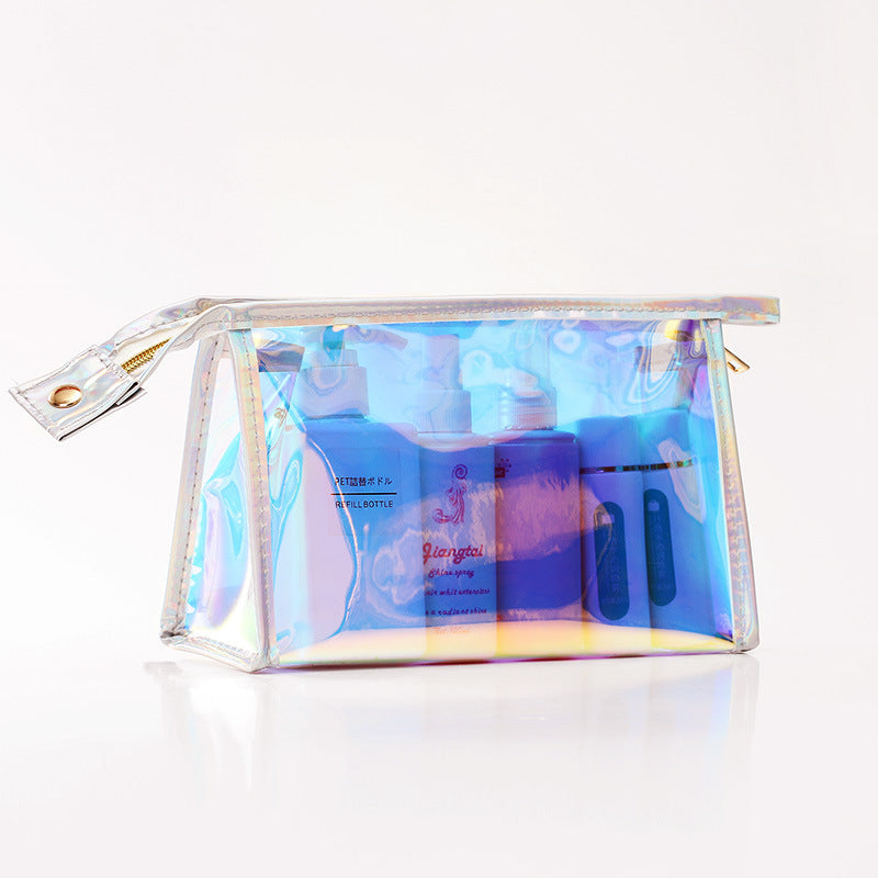 Women’s Transparent Laser Cosmetic Bag