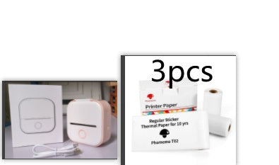 Portable Mini Thermal Label & Photo Printer | Bluetooth-Compatible | Price Tag & Student Study Aid Printer