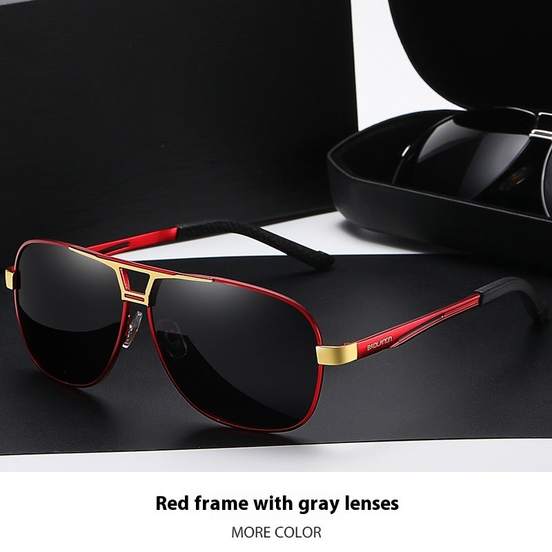 Fashion Personality Color-changing Polarized Sunglasses Men