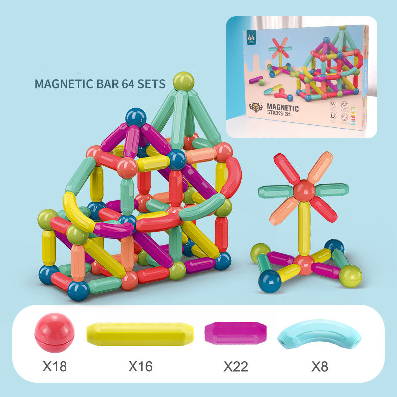 Magnetic Building Blocks – Kids Educational Construction Toy
