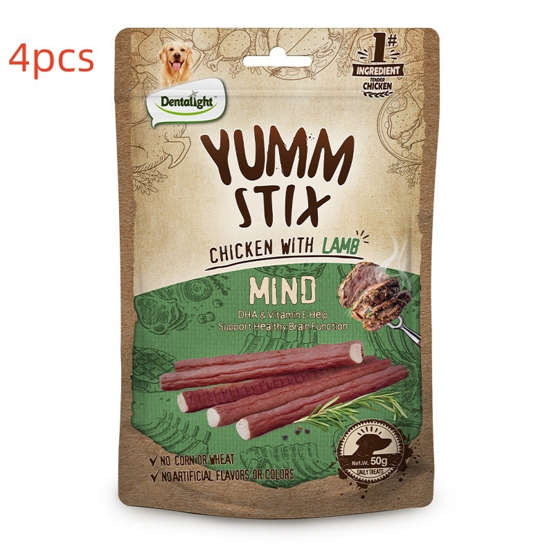 Puppy Vitamin Chicken Strips – Healthy Appetite Support Supplement Treat