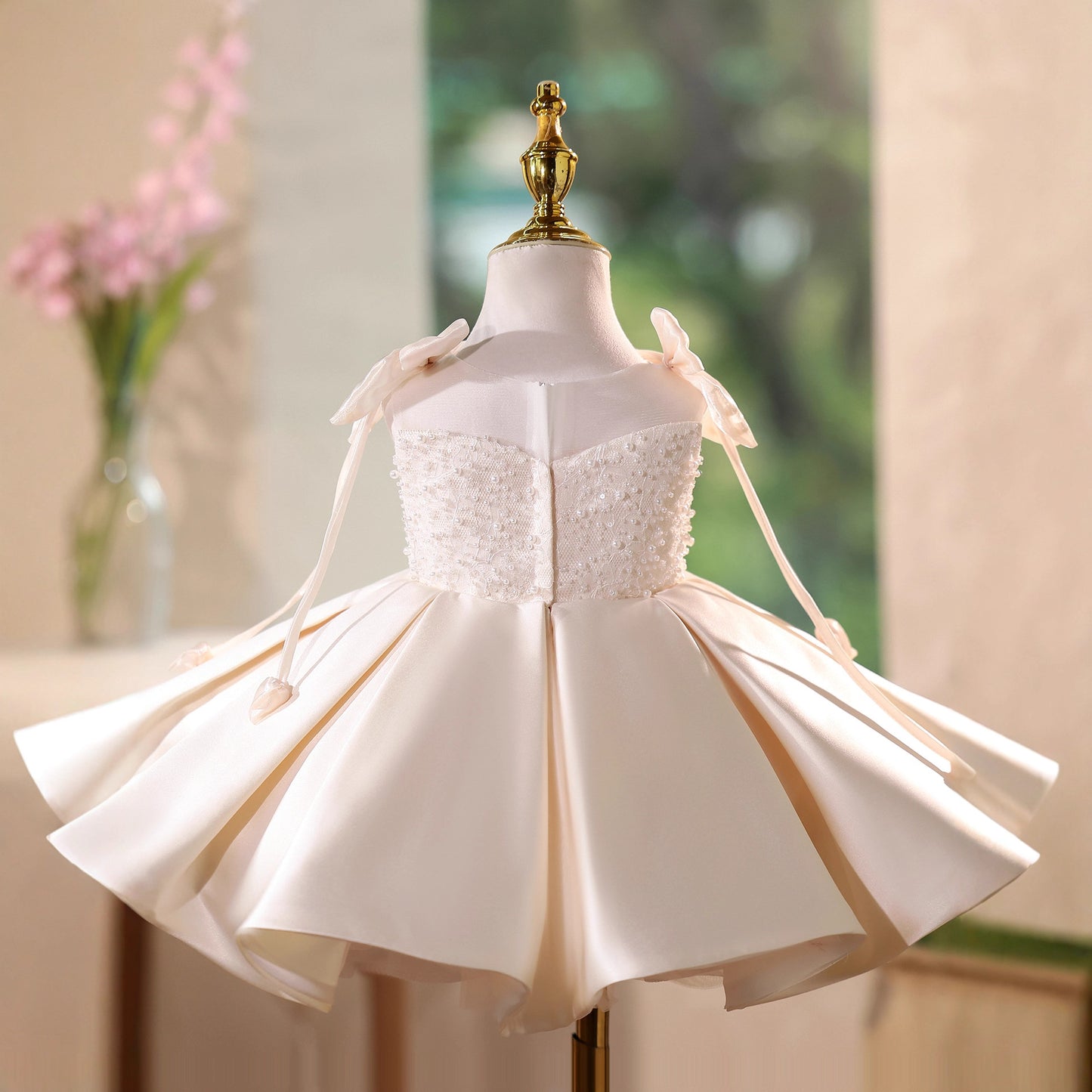 Girls’ Piano Dress – Elegant Wedding Pettiskirt
