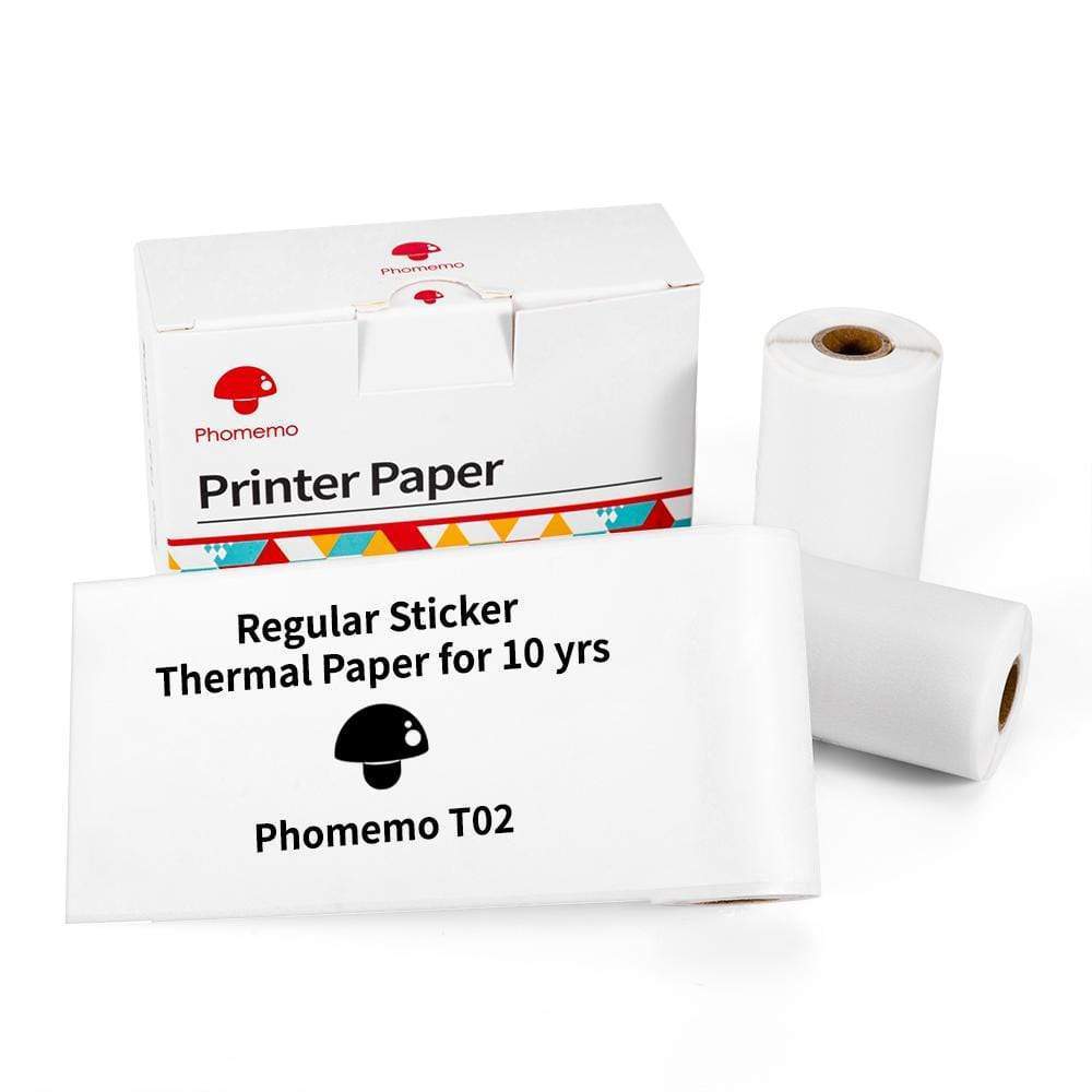 Portable Mini Thermal Label & Photo Printer | Bluetooth-Compatible | Price Tag & Student Study Aid Printer