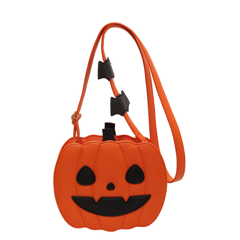 Funny Pumpkin Halloween Shoulder Bag