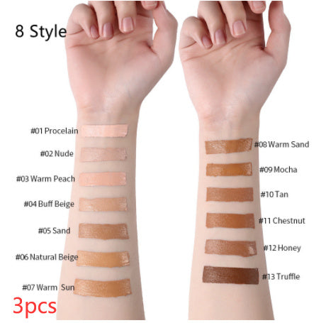 "Liquid Foundation Oil Control Concealer Makeup Base"