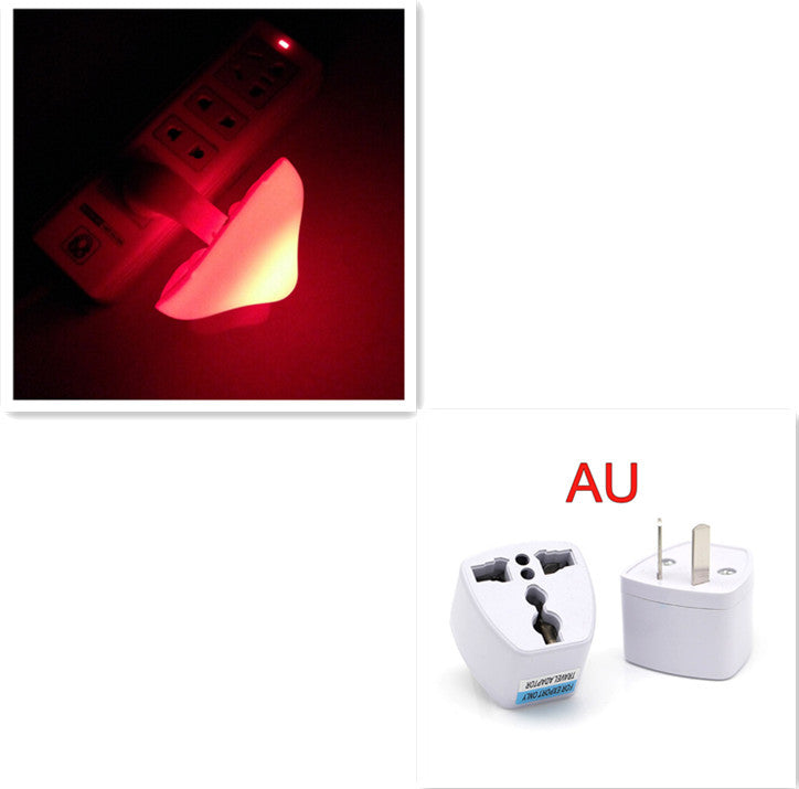 LED Mushroom Night Light – Plug-in Sensor Lamp for Home & Bedroom