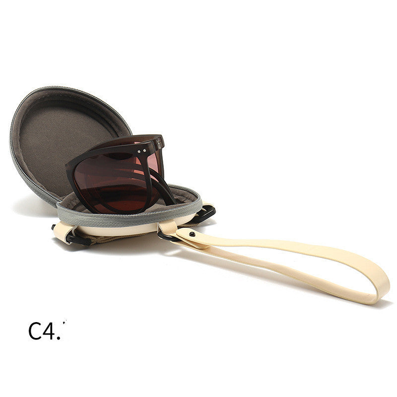 Trendy Women’s Foldable Polarized Sunglasses – TR Frame
