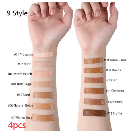 "Liquid Foundation Oil Control Concealer Makeup Base"