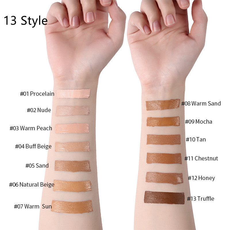 "Liquid Foundation Oil Control Concealer Makeup Base"